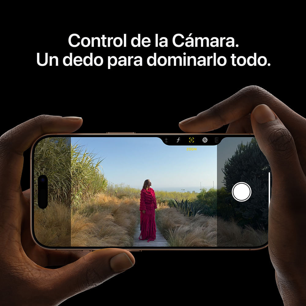 iPhone 16 Pro - Control de Camara con un dedo